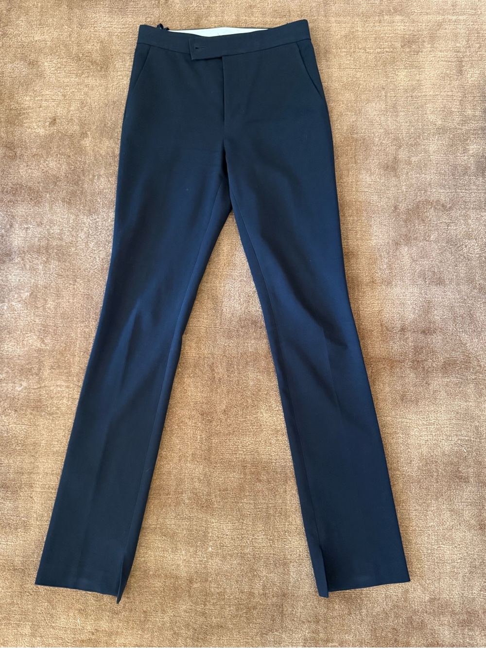 Helmut Lang Slit Legging Pants Black Size 2